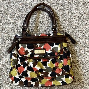 Relic Brand Collection Handbag Vintage Style Canvas Colorful Shoulder Tote Purse